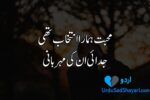 Sad poetry in Urdu for life