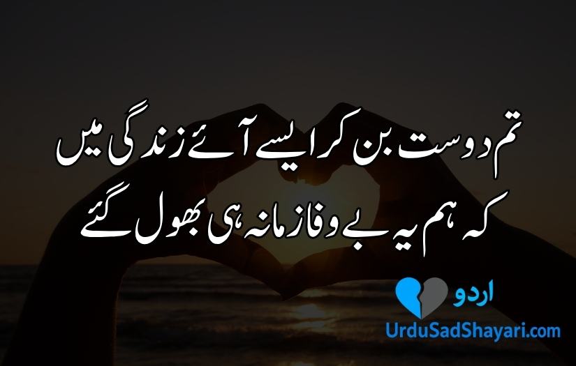 Friends Shayari in Urdu