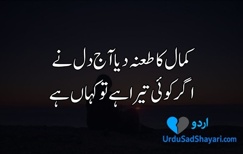 Sad Urdu quotes about love