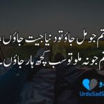 Love poetry in Urdu text
