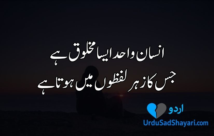 Sad Urdu quotes about love