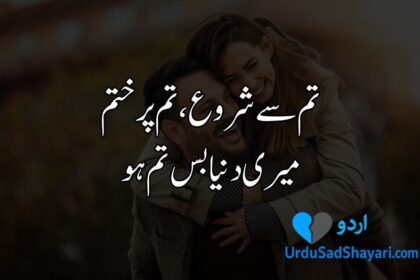 Love Poetry in Urdu Text