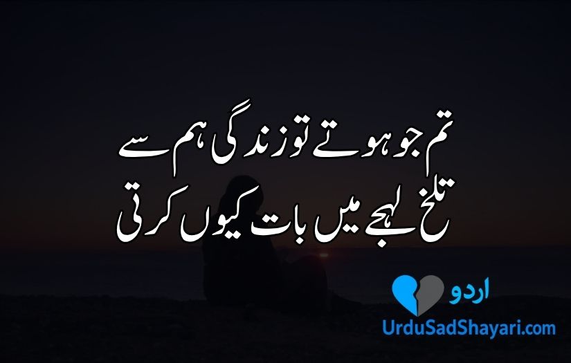 Sad Urdu quotes about love