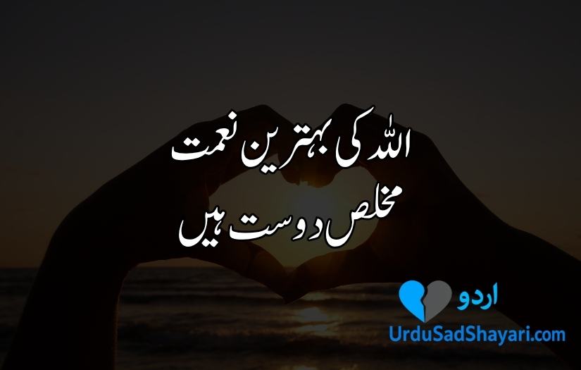Friends Shayari in Urdu