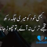 Sad Shayari in Urdu for love