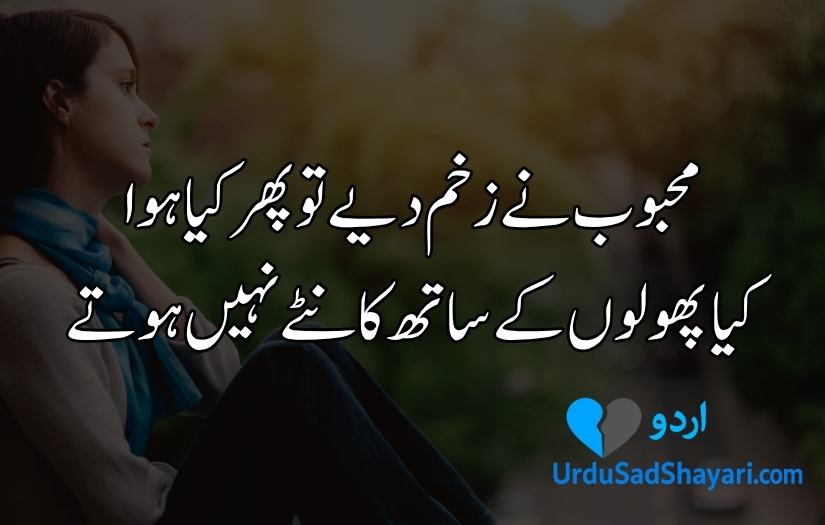 Sad Shayari in Urdu for love