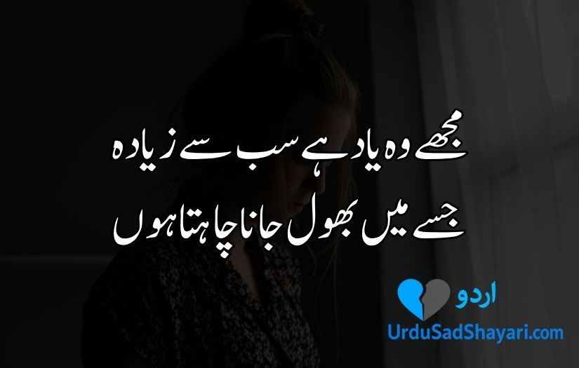 Sad quotes in Urdu one line
