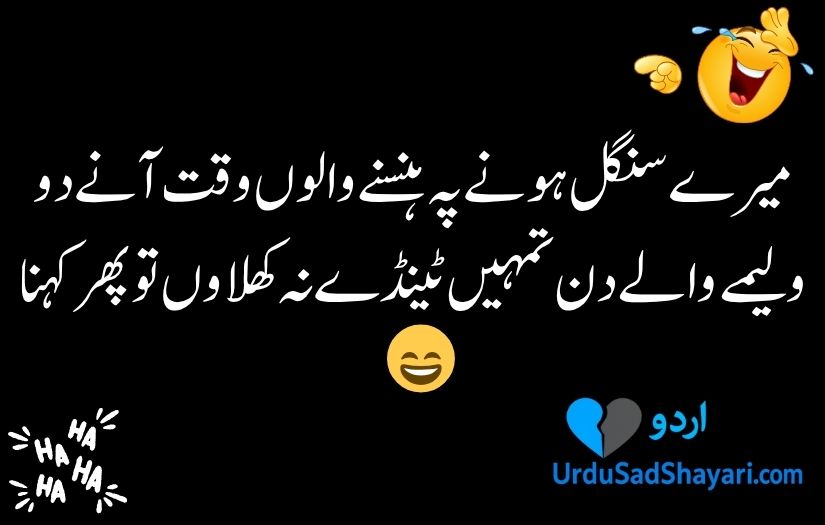 Funny poetry in urdu