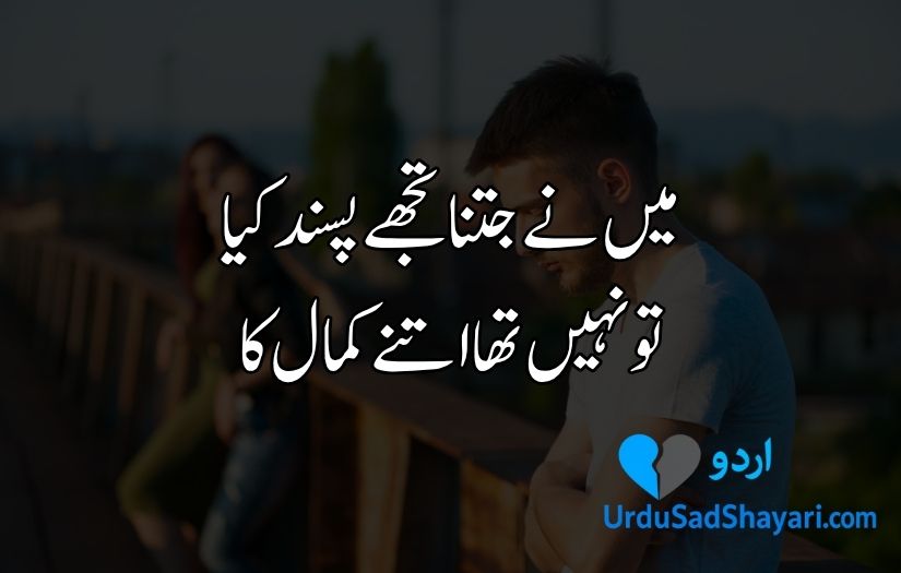 sad poetry in urdu copy paste