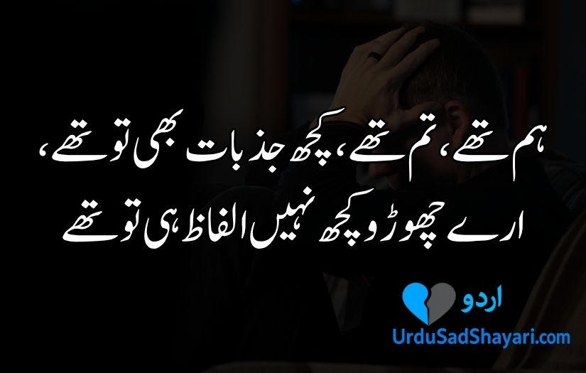 sad poetry in urdu copy paste
