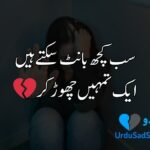 sad poetry in urdu copy paste