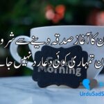 Good Morning quotes in urdu