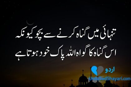 Islamic poetry in Urdu 2 lines